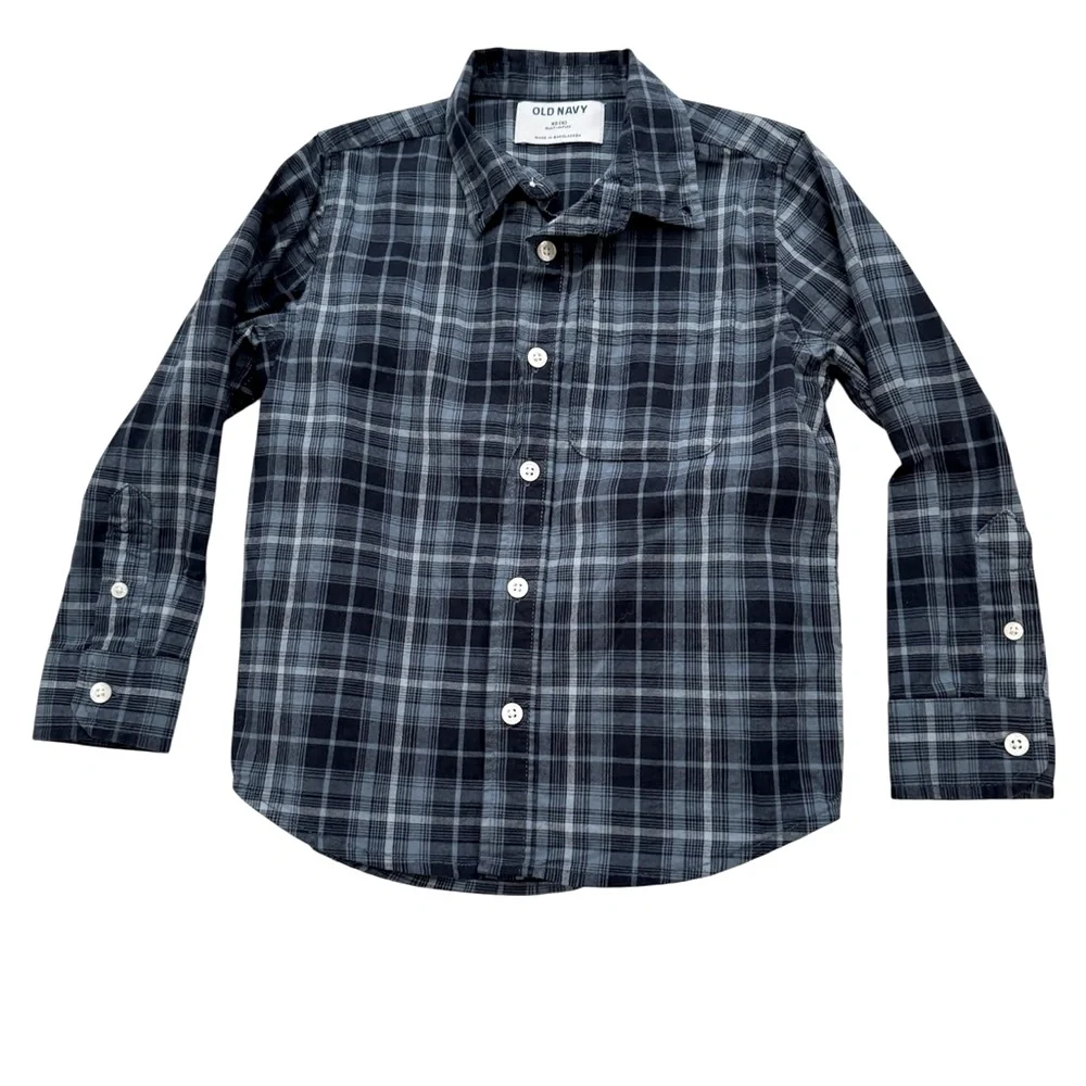 Old Navy Toddler Boys Blue 2 Piece Top Bundle 5T